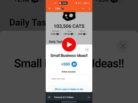 #catsairdrop#cryptocurrency #blum #pandaairdrop##smallbusinessideas#catsairdroplisting