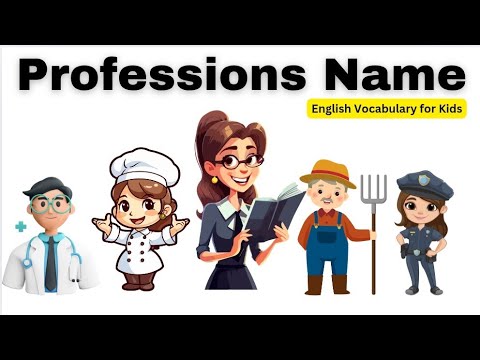 Professions Name in English #Professionals #professions #professionsname