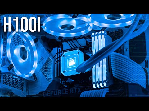 Corsair H100i Elite Capellix CPU Cooler | Unboxing & Install