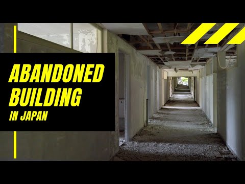 A long-abandoned building in Japan (4K Japan)