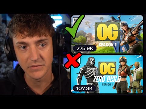 Ninja Explains Why He's Making The Switch To BUILDS MODE Only!