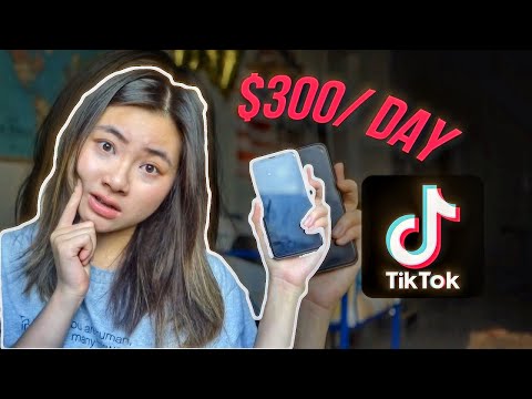 HOW TO MAKE $300/DAY ON TIKTOK AS A TEENAGER !!?