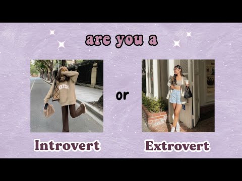 Are you an INTROVERT or EXTROVERT Quiz | aesthetic quiz 🌈✨