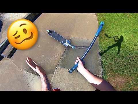 World’s Weirdest Scooter Trick!🌎