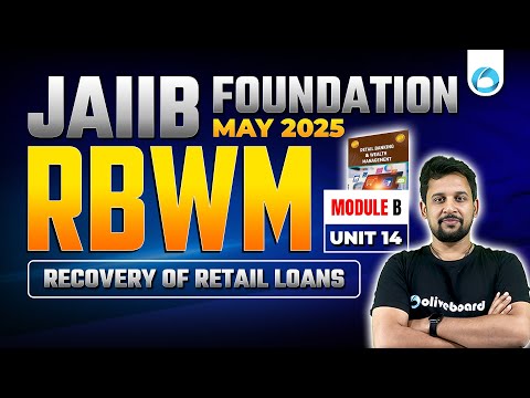 JAIIB May 2025 RBWM Module B Unit 14 | JAIIB 2025 Online Classes | By Rajeev Sir