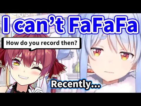 Pekora can't make "FaFaFa" laughing sound during her recording【Hololive/Eng sub】