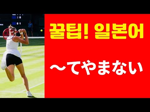 동사의 て형＋やまない (꿀팁! 일본어 표현) N1대비