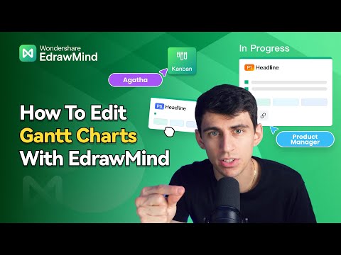 How to Edit Gantt Charts with EdrawMind