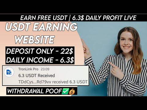 New USDT Site 2024 | Best Usdt Investment Website | New Usdt Mining Site | New Usdt Earning Website