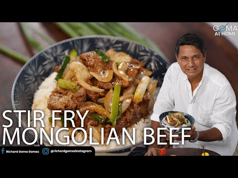 Goma At Home: Stir Fry Mongolian Beef