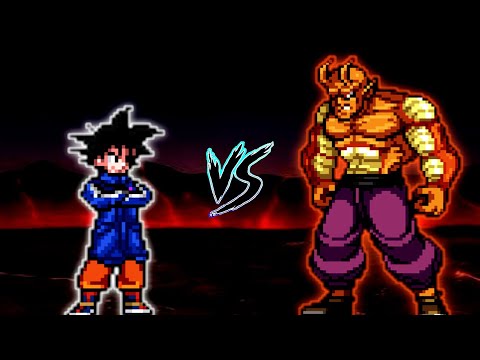 Goku TB V2 (New) VS Orange Piccolo V2 in Jump Force Mugen