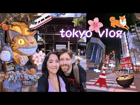 tokyo travel vlog! 🌸❀˖° shibuya, meiji, harajuku, skytree jujutsu kaisen event!