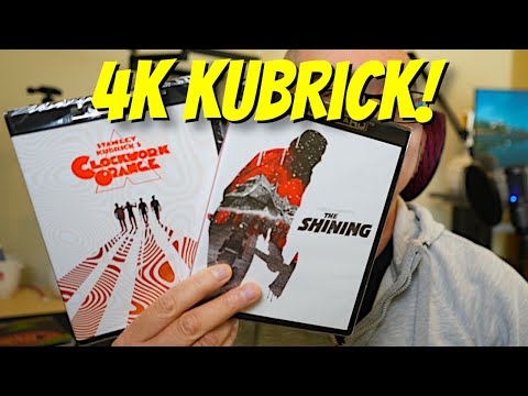 4K Stanley Kubrick Blu Ray Haul!🤯