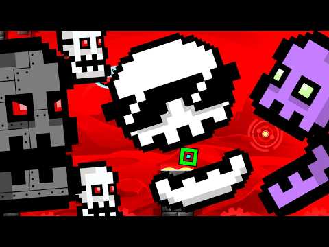 All PRESS START Versions in One Video! (Geometry Dash)