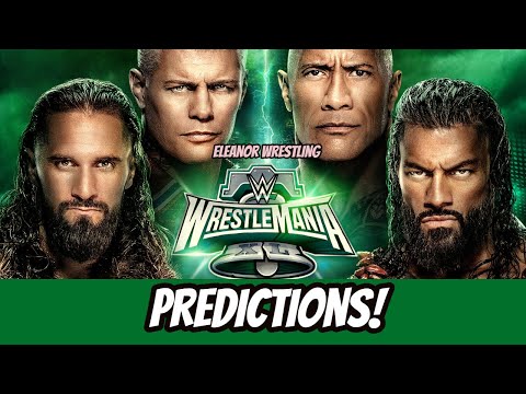 WWE WrestleMania 40 Predictions | Eleanor Wrestling