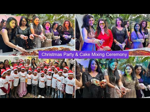 Ms. Sailaja Reddy Christmas Party & Cake Mixing Ceremony Celebrations