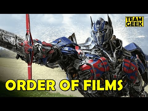 Order to watch TRANSFORMERS MOVIES