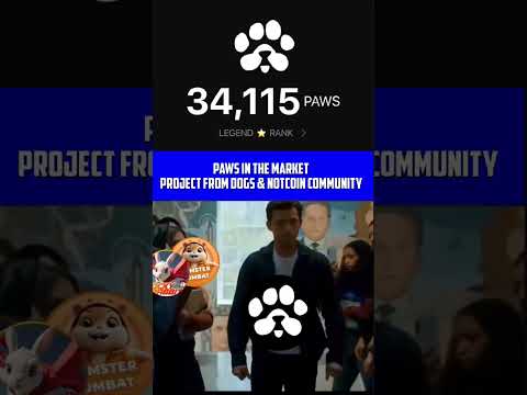 Notcoin & dogs project PAWS