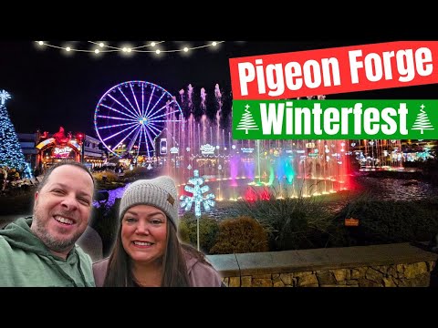 Pigeon Forge Tennessee | The Island | Winterfest 2023 🎄