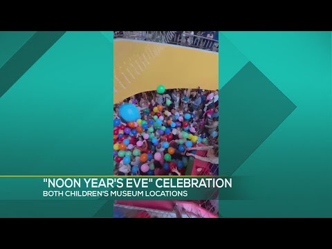 Children's Museum 'Noon Year's Eve' celebration