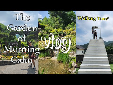 [VLOG] 🌷 The Garden of Morning Calm 🌿 아침고요수목원 Walking Tour #korea #travel #lifeinkorea