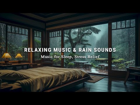 Relaxing Piano Music & Rain Sounds for Deep Sleep, Stress Relief and Anxiety - Melody Of Peace