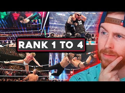 RANK THEM 1 TO 4: PRO WRESTLING