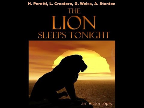 The Lion King,The lion sleeps tonight  - arr. Victor Lopez (A*)