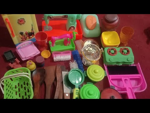 Unboxing Miniature Plastic full Kitchen set.Mini Plastic Brtan set#miniatures #Unboxingminikitchnset