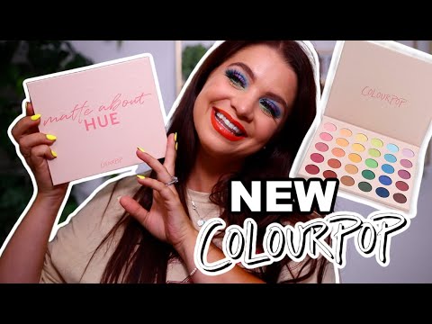 COLOURPOP MATTE ABOUT HUE REVIEW + SWATCHES