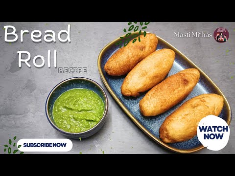 Bread Roll Recipe | Potato Bread Roll Recipe | Crispy and Tasty Bread Roll