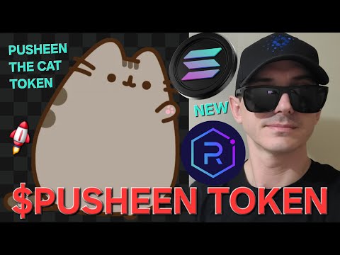 $PUSHEEN - PUSHEEN TOKEN CRYPTO COIN HOW TO BUY THE CAT MEMECOIN SOLANA SOL RAYDIUM JUPITER METEORA