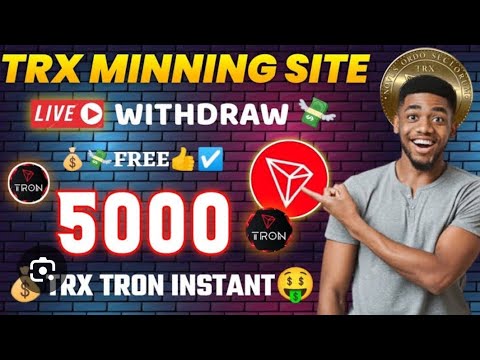 🎉TRONWWE🎉Long term investment project❤️For Anyone👍100% Guaranteed👍TRON TRX Mining Site🔥