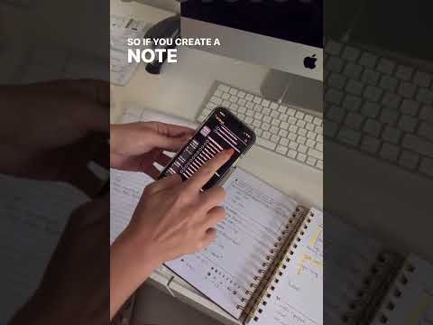Keeping A Master List In Notes #shorts