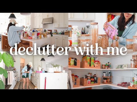 🧹 Spring Clean with Me | Pantry Declutter, Organization & Healthy Snack Restock