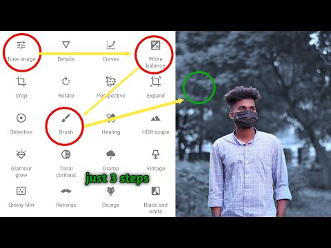 Snapseed Just 3 steps Dark And Blue Effect edit easily 🔥||Snapseed photo editing in 2023