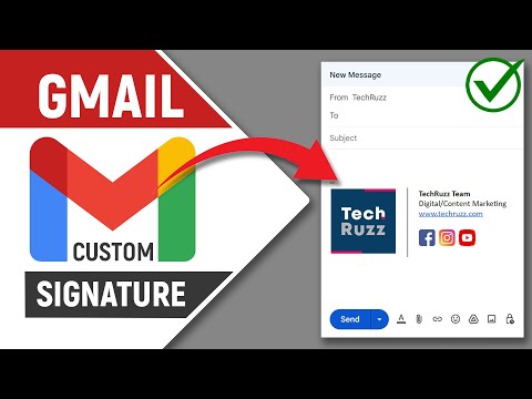 ✅ How to Add Email Signature in Gmail | Custom Gmail Signature