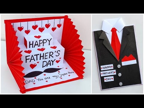 Happy Father's day pop up card 2024 / Father's day special greeting card making