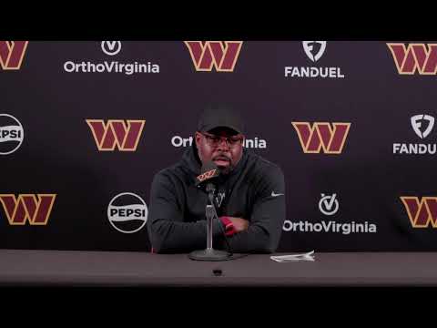 DC Joe Whitt Jr. Speaks to the Media Before Practice | Washington Commanders