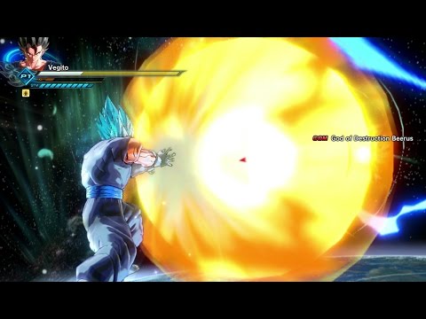 Vegito Super Saiyan Blue VS Beerus - Dragon Ball Xenoverse 2 Mod