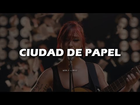 TULI - CIUDAD DE PAPEL  💔|| LETRA