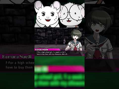 Toko & Komaru have the FUNNIEST banter... #danganronpa