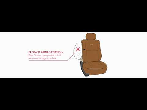 Air Bags Friendly Seat Cover For Cars