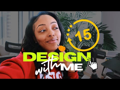 Designing a Logo in FIFTEEN MINUTES 🥲 | Ep. 4 Vlogtober Edition