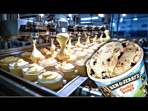 How Ice Cream is Made in Factories | How It's Made