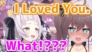 Matsuri Confessed To Shion. Shion Became Speechless [Hololive/Murasaki Shion/Natsuiro Matsuri]