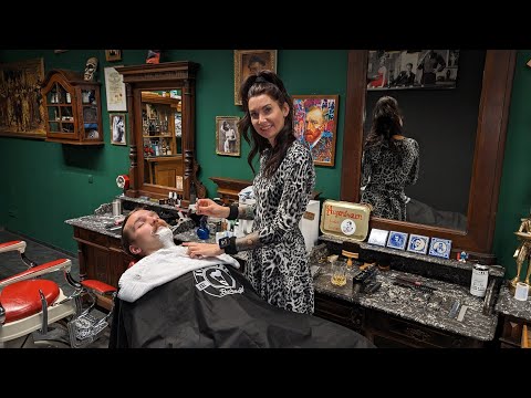 💈ASMR Barber Session: Transforming a Beard into a Stylish Mustache - what happens with the money?