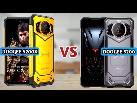 Doogee S200X vs Doogee S200 | 5G Rugged Phone Comparison