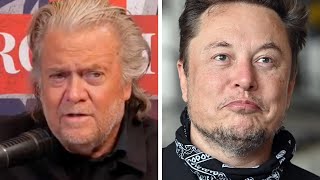 MAGA TURNING on Musk, now it's STEVE BANNON!