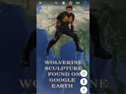 Wolverine Sculpture Found🤯In Google Map|Google Map Secrets|